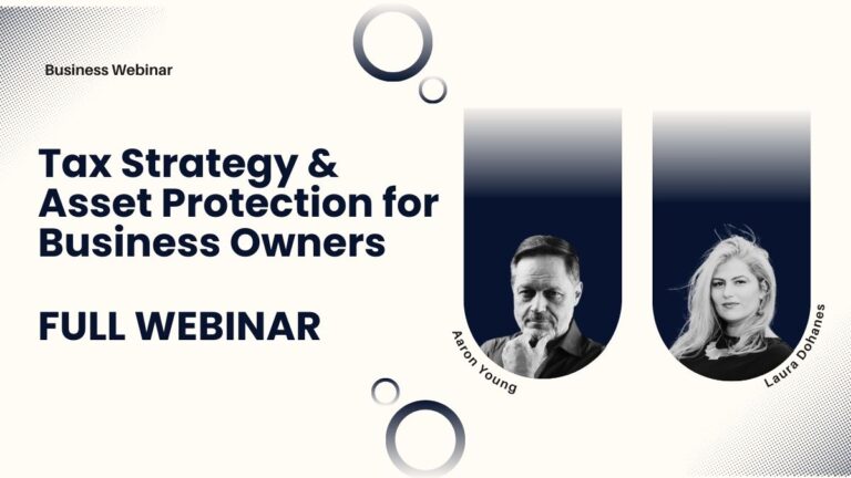 2025 Tax Strategy & Asset Protection Webinar