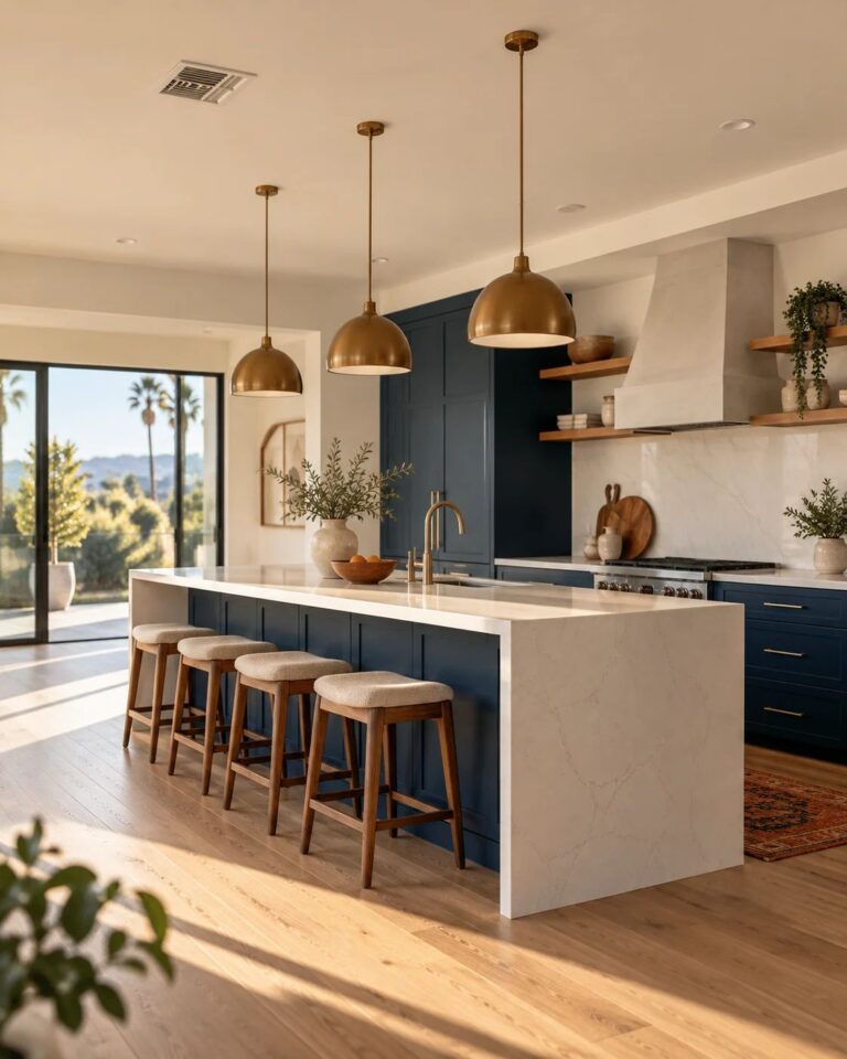 Renovated rental property interior