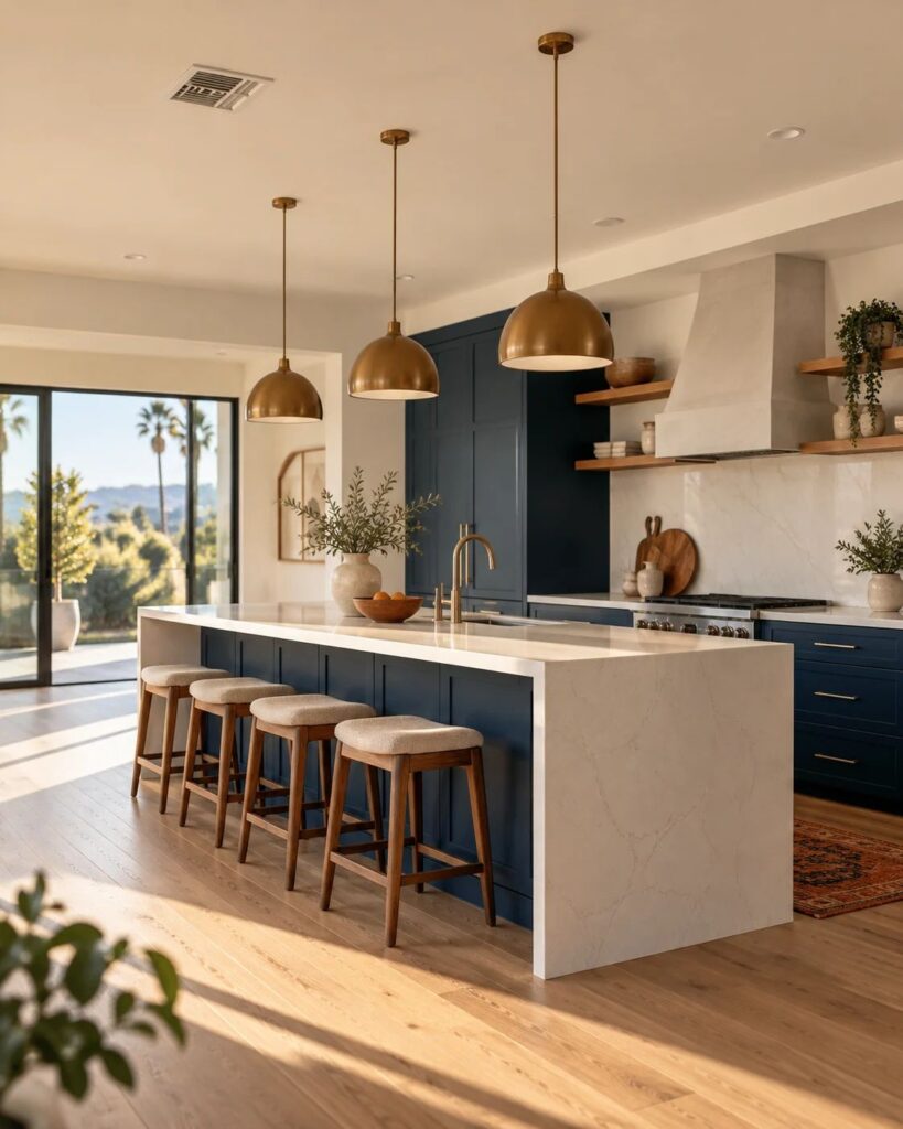 Renovated rental property interior